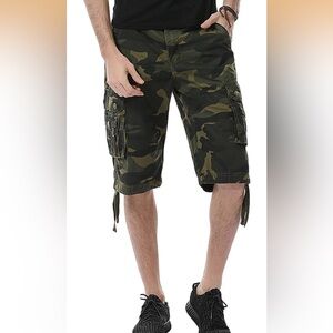 Men's Camouflage Cargo Shorts